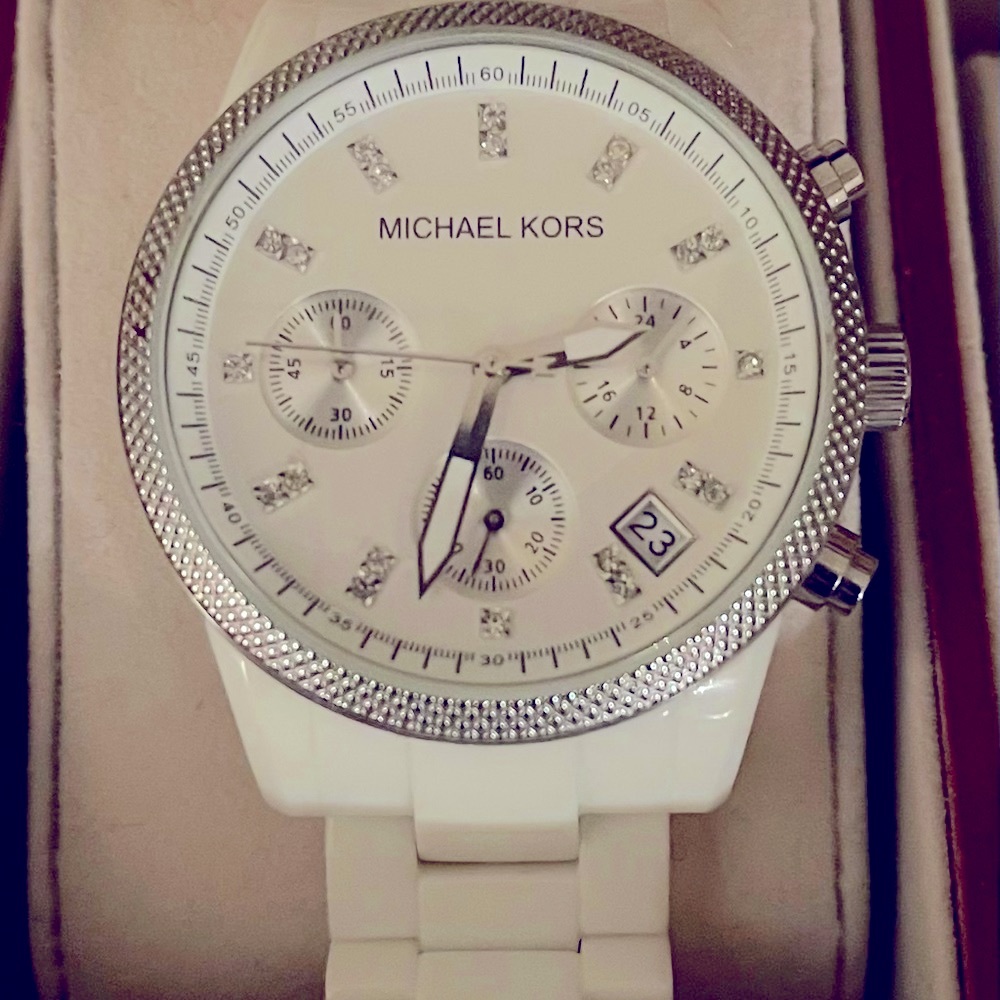 Michael Kors White Ceramic Watch